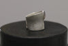 OLIO E ACETO Silver Agate Crack Wide Ring OA08F07 POEA3